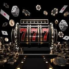 রত্নভরা 6l77 ট্রেজার স্লটস নিয়ন দৃশ্য